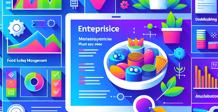  食品企业必看！2025年四大ERP食品安全管理系统大测评